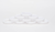 Резинка Калуш 5,2 см, колір-білий, уп-30 шт 013591 фото
