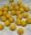 Кулон, підвіска (хутро), 15 мм, колір-жовтий шт 015020 фото