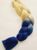 Канекалон-омбре 60 см, колір-блонд+синій, шт 011679 фото