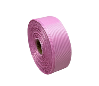 Репсова стрічка 2,5 см-ОПТ, колір -рожевий, 23 метра 012173-О фото