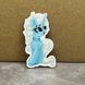 Серединка для бантиков Little pony, пластик 4 см, арт 07864, 1 шт
