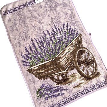 Рушник кухонний з петелькою (мікрофібра)- 40*60 см, різнокольоровий, арт 020631, 1 шт 020631 фото