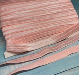 Эластичная резинка-1,5 см, цвет-бледно-розовый, метр 014142 фото