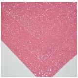 Фоамиран с глитером 2 мм, размер 20*30 см, цвет розовый, 1 шт. 013902 фото