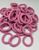 Резинка для волос Калуш (люрекс) 4 см, цвет-розовый, уп 25 шт. 014272 фото