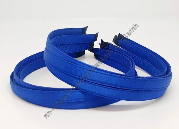 Ободок для волос 1,2 см, цвет-синий, шт. 01201 фото