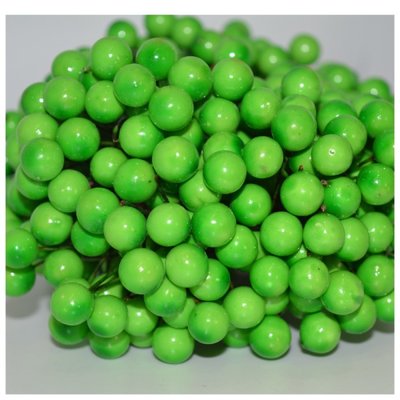 Калина (лаковая) 12 мм, цвет-светло-зеленый, 1 п. 013956 фото