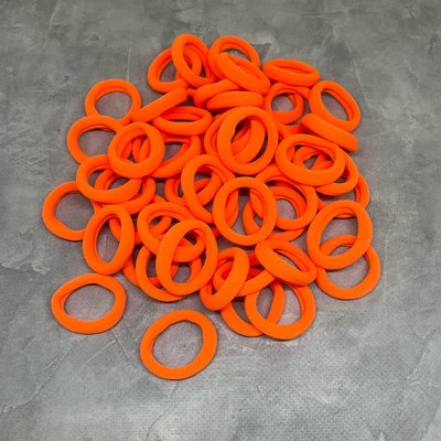 Резинка Калуш 4 см, (25 шт), цвет оранжевый 016164 фото