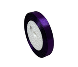 Атласна стрічка 1,2 см - ОПТ, колір фіолетовий, 23 м 016489 фото