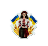 Серединка -пластик, Україночка, розмір 40*35 мм, шт 014817 фото