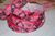 Репсова стрічка 2,2 см- "Монстр Хай" на рожевому, метр 071 фото