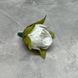 Бутон троянди з тканини 2,0 см, колір-білий, шт 016494 фото 2