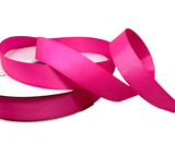 Репсова стрічка 2,5 см, колір- рожевий Барбі, 18 метрів 014438-О фото