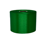 Атласная лента 5 см, цвет зеленый, 1 рулон (23 м) 016615 фото