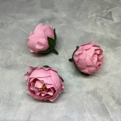 Бутон півонії 4 см, колір -рожевий, шт 016307 фото