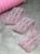 Кружево 4 см Паутинка, цвет розовый, метр 03953 фото