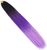 Сенегальские косички, длина 60 см, цвет-черный+фиолетовый+сиреневый, 5 шт 08641 фото