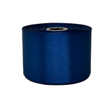 Атласная лента 5 см, цвет темно-синий, 1 рулон (23 м) 016618 фото