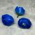 Бутон півонії 3,5 см, колір -синій, шт 016310 фото