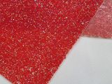 Стразове полотно (клеєве), розмір 12 см*20 см, колір червоний АВ 06940 фото