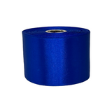 Атласна стрічка 5 см, колір синій (електрик), 1 рулон (23 м) 016619 фото