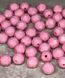 Акриловая бусина граненая, круглая, D 10 мм, арт 018688, розовый, упаковка &asymp;25 грамм (46-48 шт) 018688 фото 2
