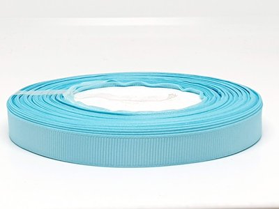 Репсова стрічка 1,2 см, колір-блакитний, метр 07718 фото