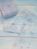 Фатин "Сніжинка", ширина 6 см, блакитний + срібло, метр 012564 фото