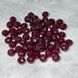 Намистини Рондель (Rondelle- прозорий), 10*8 мм, бордовий , арт 020602, 1 нитка- 58-60 шт