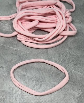 Резинка (детская)- One-size, цвет-бледно-розовый, шт 014754 фото