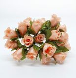 Букет троянд (2 см), колір-персик, 10 шт. 010957 фото