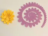 Заготовка из фетра "Цветок", 4-4,5 см, цвет-лиловый, шт. 06715 фото