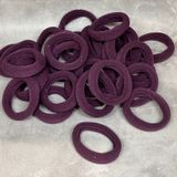 Набір гумок для волосся &oslash; 4 см (Калуш), колір- фіолетовий, упаковка 25 шт, арт 019560 019560 фото