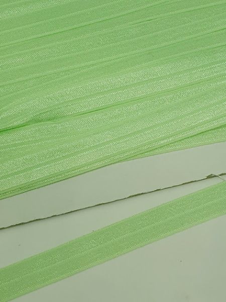 Еластична гумка 1,5 см, колір-св салатовий, метр 010096 фото