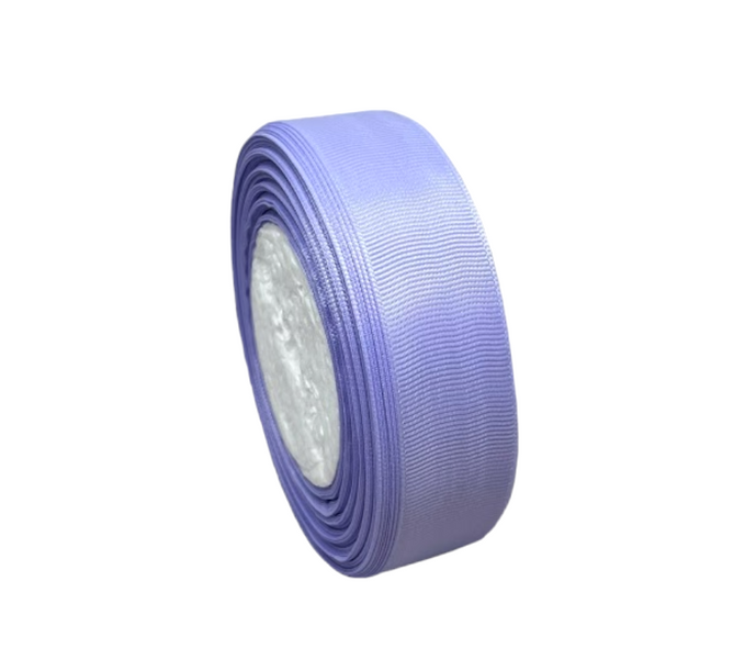 Репсовая лента 2,5 см, цвет бледно-фиолетовый, метр 016504 фото