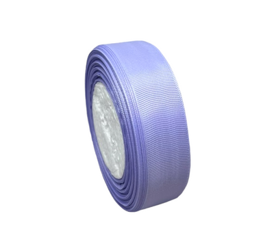 Репсовая лента 2,5 см-ОПТ, цвет бледно-фиолетовый, 23 метра. 016504-О фото