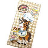 Полотенце кухонное из микрофибры, 25*50 см, арт 019563, 1 шт 019563 фото