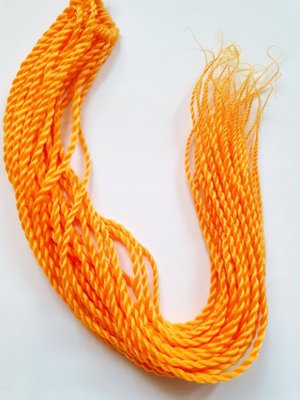 Сенегальские косички, длина 60 см, цвет оранжевый, 5 шт. 08656 фото