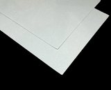 Фоамиран с глитером 1 мм, размер 20*30 см, цвет - белый, 1 шт. 016188 фото