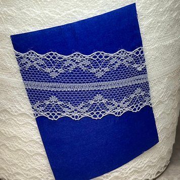 Мереживо 4 см "Адель", айворі, не еластичне- для handmade та декору, арт 020716, відрізок 1 метр 020716 фото