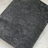 Екошкіра Мереживо+Крупінка, колір-чорний, розмір 18*30 см 08083 фото