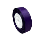 Репсовая лента 2,5 см, цвет темно-фиолетовый, метр 016508 фото
