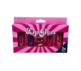 Подарочный набор блесков для губ Lip gloss by max more 5*10 мл 016017 фото