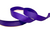 Репсовая лента 2,5 см, цвет -фиолетовый, метр 011197 фото