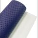 Екошкіра (кожзам) для рукоділля-  Плюсики, розмір 19.5*30 см, колір темно-синій 07912 фото 2
