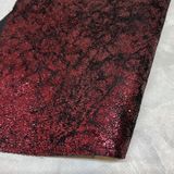 Ткань (плотная, металлическая, сверху напыление), размер 20*30 см, цвет красный 07612 фото