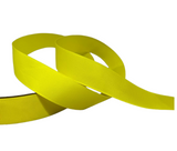 Репсова стрічка 2,5 см-ОПТ, колір -яскраво-жовтий, 18 метрів 011181-О фото