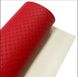 Экокожа (кожзам) для рукоделия- Плюсики, размер 20*32 см, цвет красный 07942 фото 2