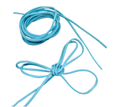 Замшевий шнурок (штучна замша), колір блакитний, ширина 3 мм * 1 метр 016287 фото