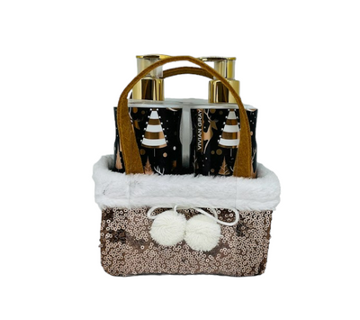 Подарочный набор Brown Glitters Ylang&Vanille, крем-мыло и лосьон для рук, 2*250 мл 016021 фото
